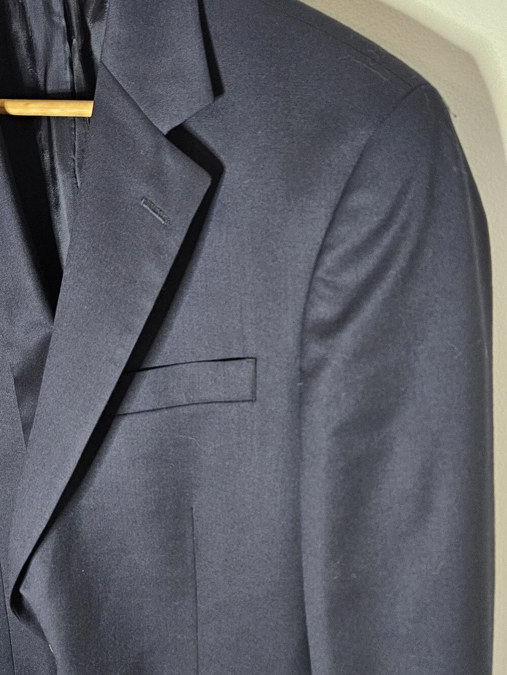 Brooks Brothers Madison Fit Navy Blazer Gold Buttons Men's 39L